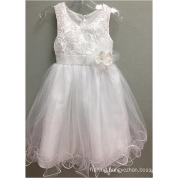 Embroidery Fishing line Princess Dress